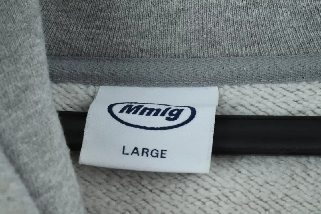(L-2XL) 엠엠엘지 후드티셔츠 박시 기모 헤비 그레이-16D3F 상품이미지7