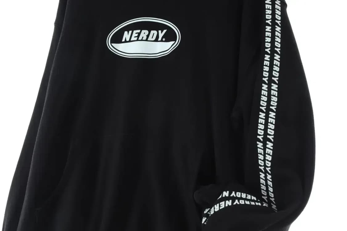 (M-XL) 널디 후드티셔츠 사이드포인트 블랙 올드스쿨-16D40 상품이미지7