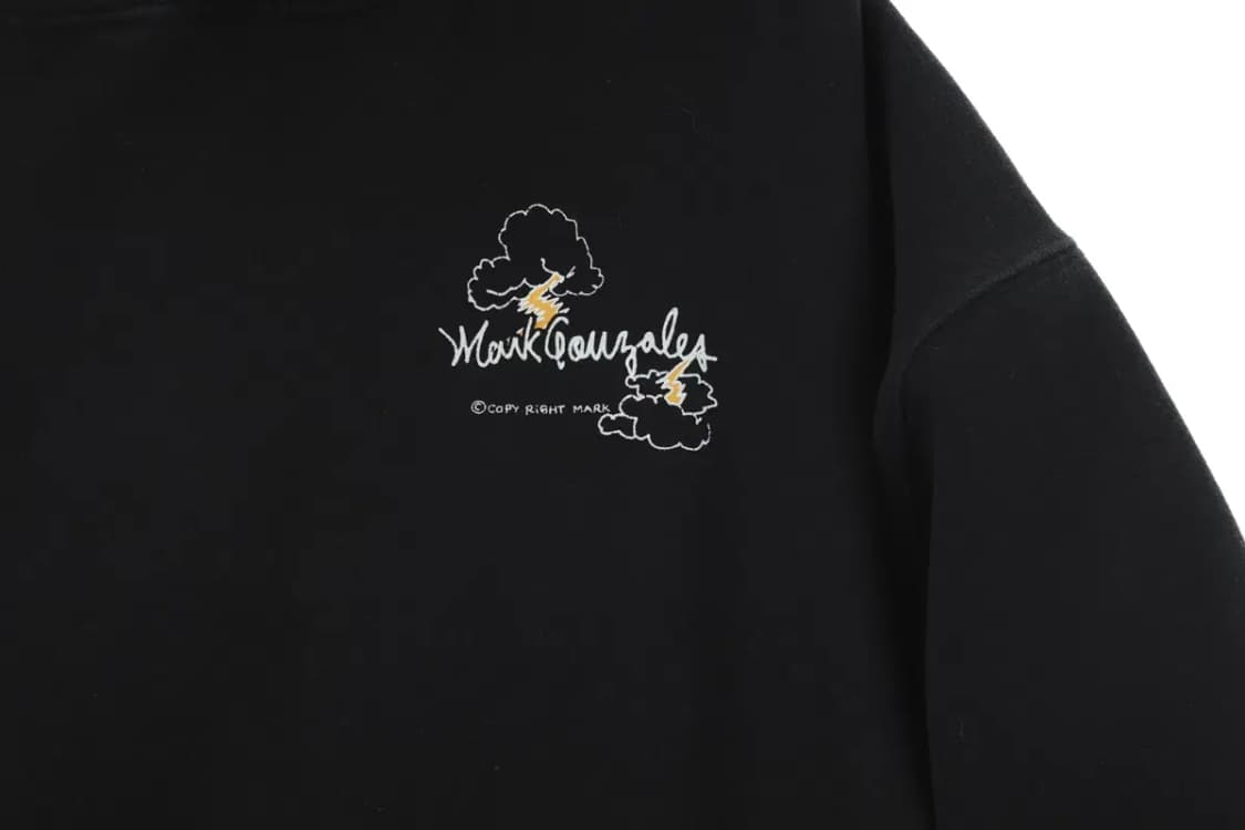 (L-XL) 마크곤잘레스 후드티셔츠 사용감 박시 블랙-16D41 상품이미지6