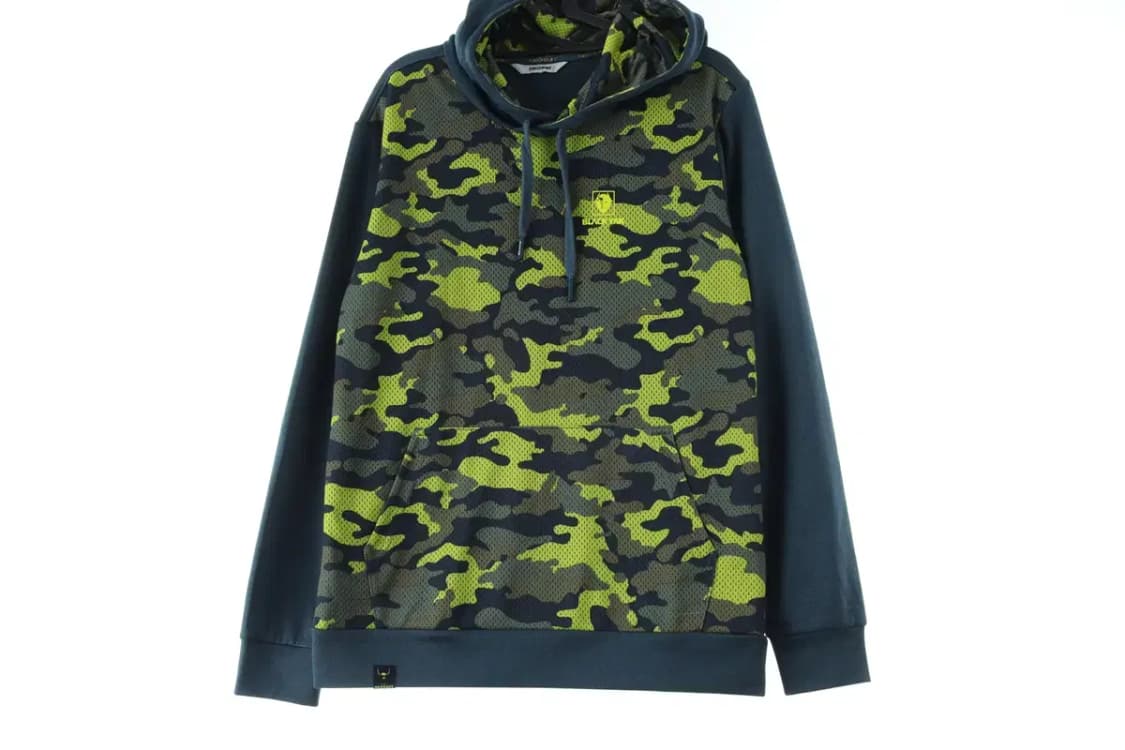 (M) 블랙야크 후드티셔츠 기능성 카모 운동-16D42 상품이미지2