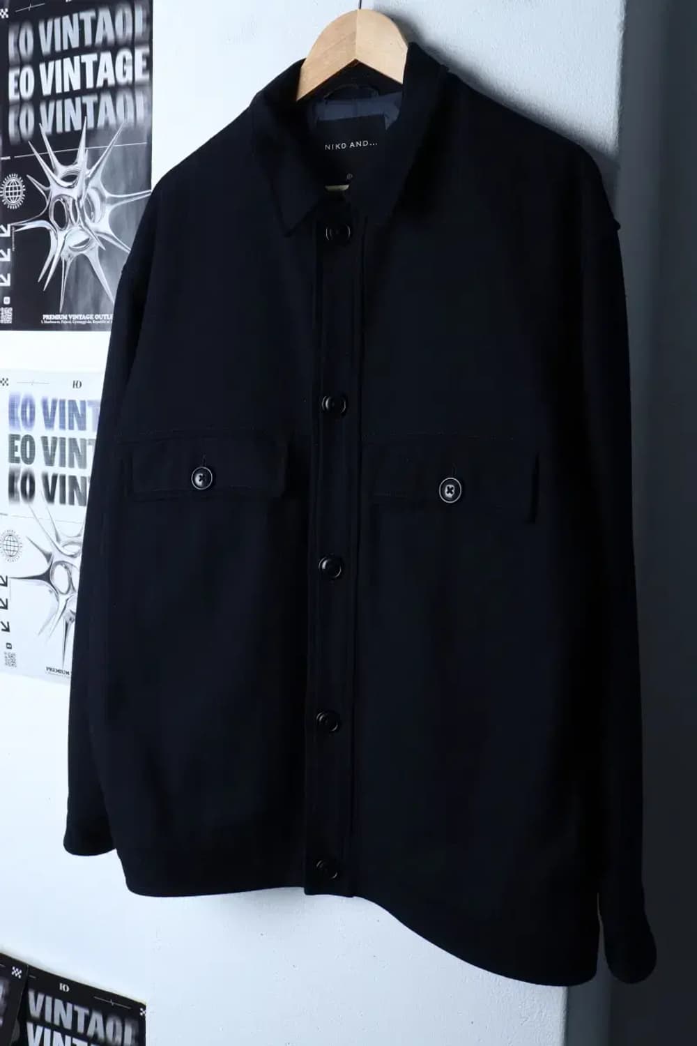 (XL-2XL) 니코앤드 집업 바람막이 점퍼자켓 빅사이즈 울-16D89 상품이미지1