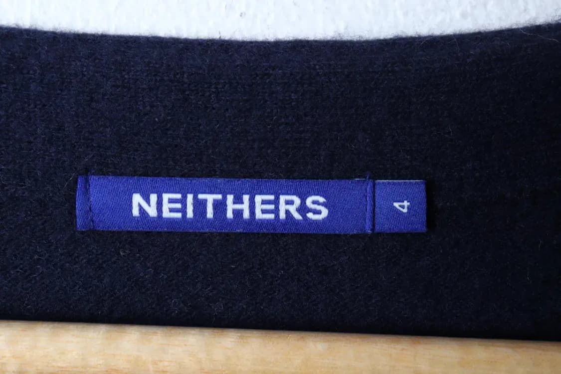 (XL) 네이더스 니트 가디건 캐시미어 네이비 올드스쿨-16D8D 상품이미지6