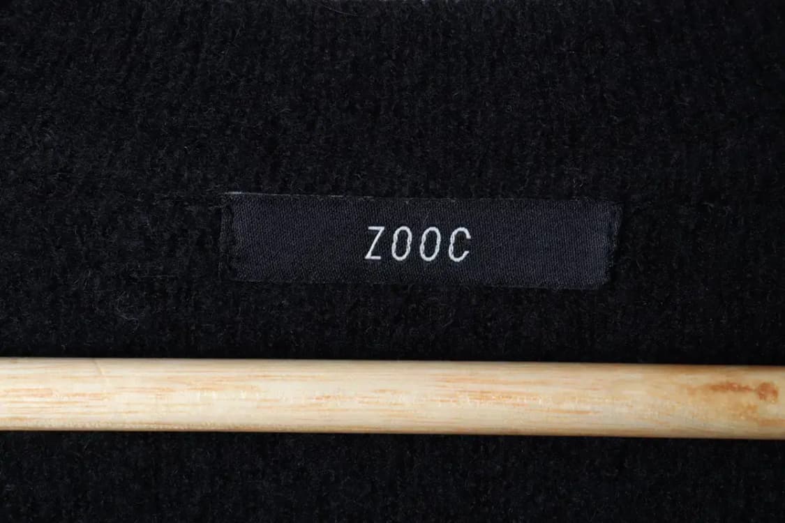 W(F) 주크 쥬크 니트 가디건 루즈핏 블랙 무지 울-16D8F 상품이미지5