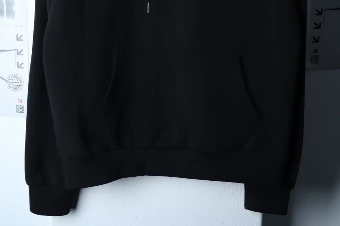 (XL-2XL) 브랜드빈티지 후드티셔츠 빅사이즈 레터링 블랙-16D96 상품이미지4