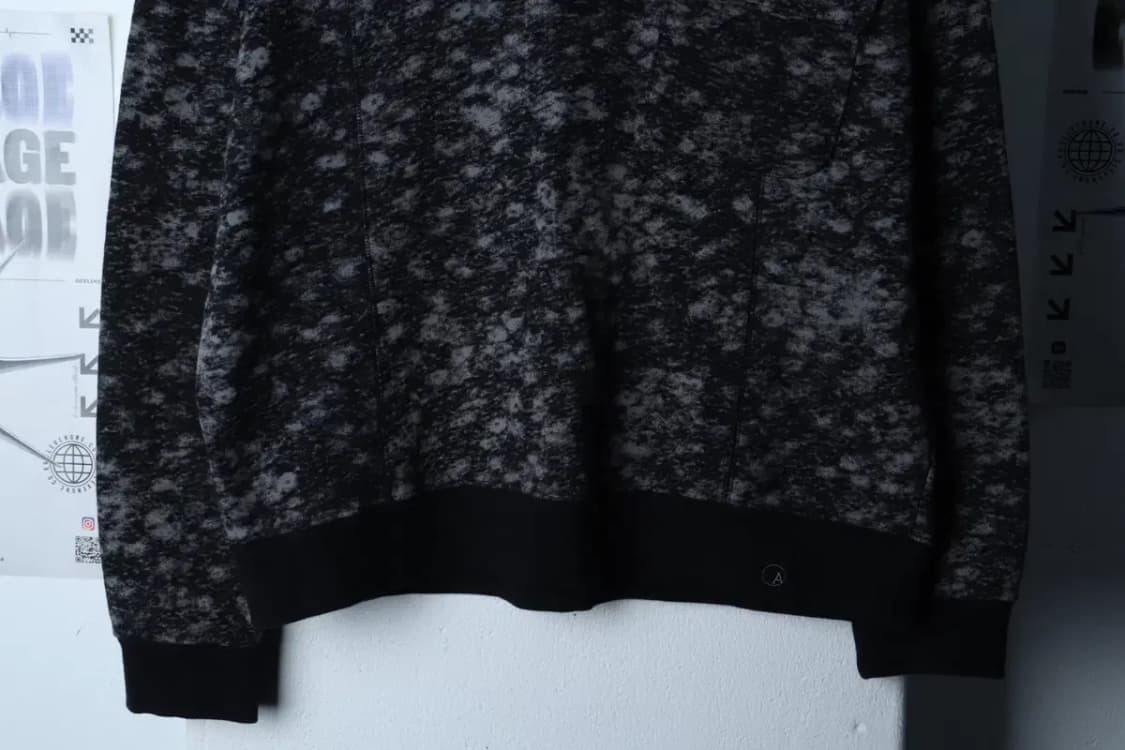 W(S) 앤듀 맨투맨 티셔츠 패턴 블랙 기모 올드스쿨-16D98 상품이미지4