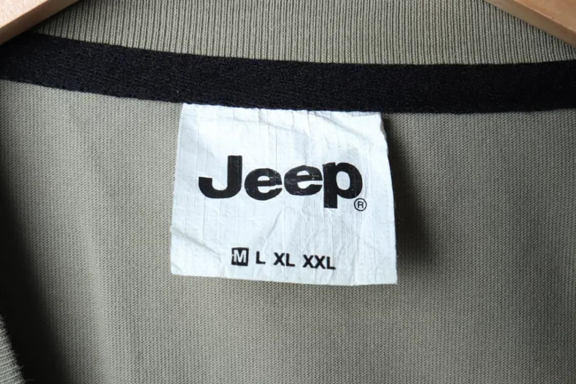 (M) 지프 긴팔티셔츠 포켓 카키 아메카지-16D99 상품이미지7