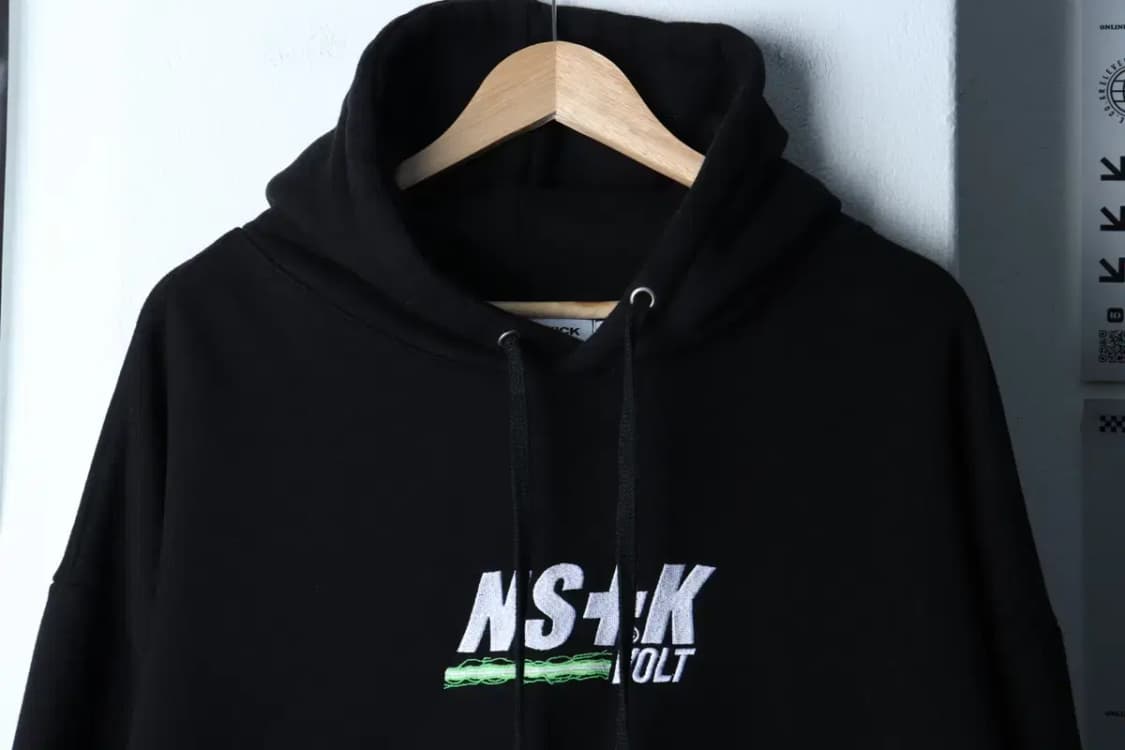 (L-XL) 네스티킥 후드티셔츠 루즈핏 블랙 기모 올드스쿨-16D9E 상품이미지3