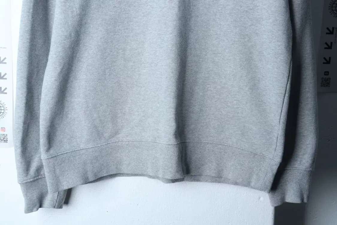 (M-L) 이스트쿤스트 맨투맨 티셔츠 무지 그레이 기본-16DA0 상품이미지4