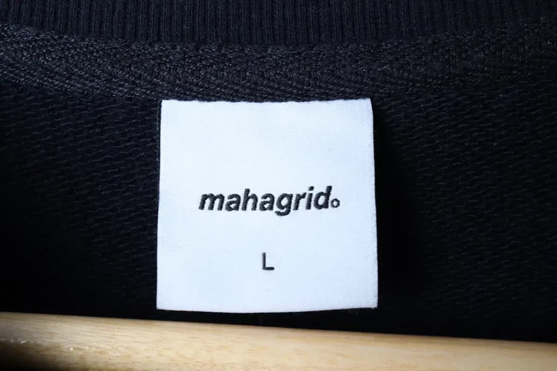 (L-2XL) 마하그리드 맨투맨 티셔츠 빅로고 네이비 올드스쿨-16DA1 상품이미지6