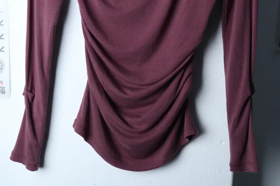 W(M) 파르티멘토 니트 와이드넥 셔링 퍼플-16DA7 상품이미지4