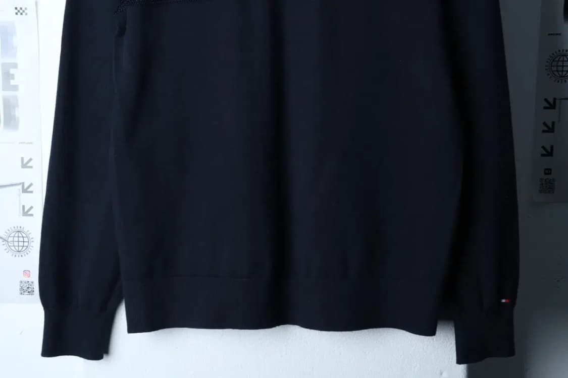 (S) 타미힐피거 니트 네이비 케이블 올드스쿨-16DA8 상품이미지4