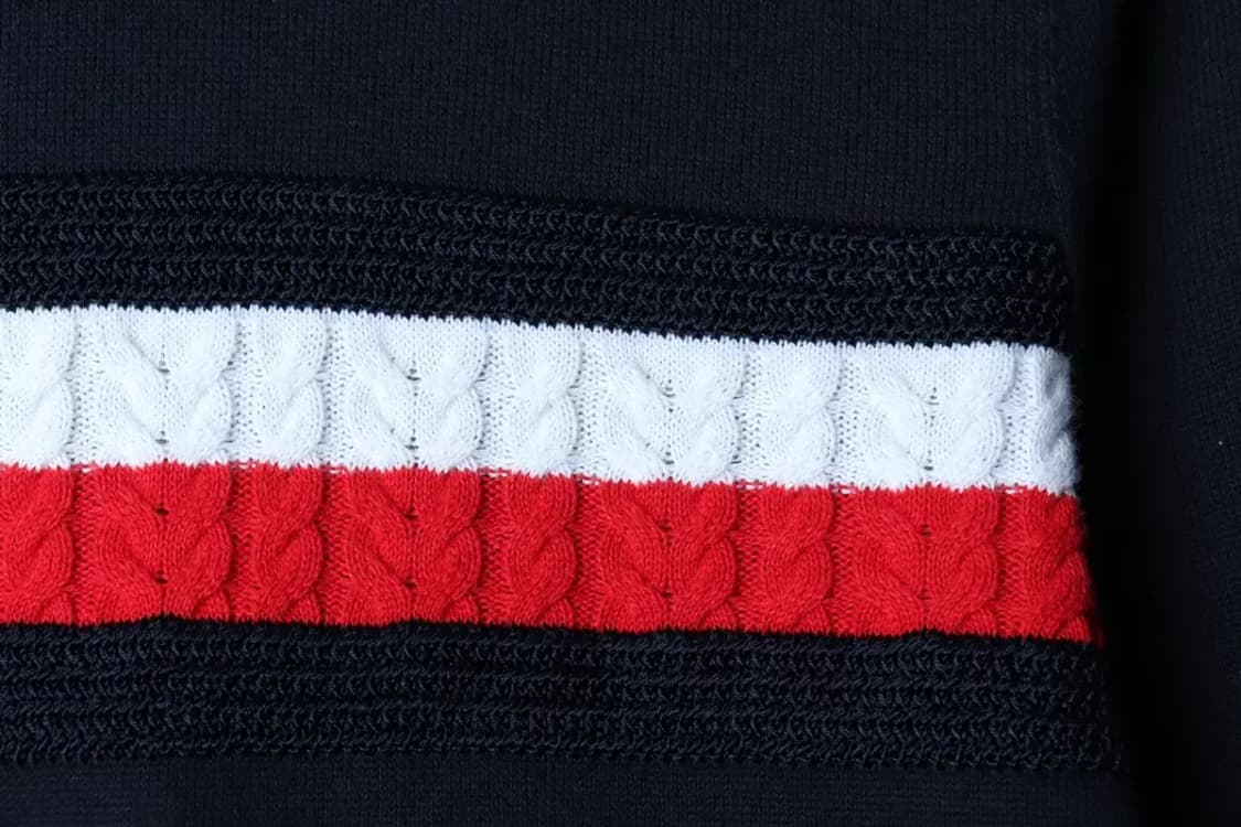 (S) 타미힐피거 니트 네이비 케이블 올드스쿨-16DA8 상품이미지5