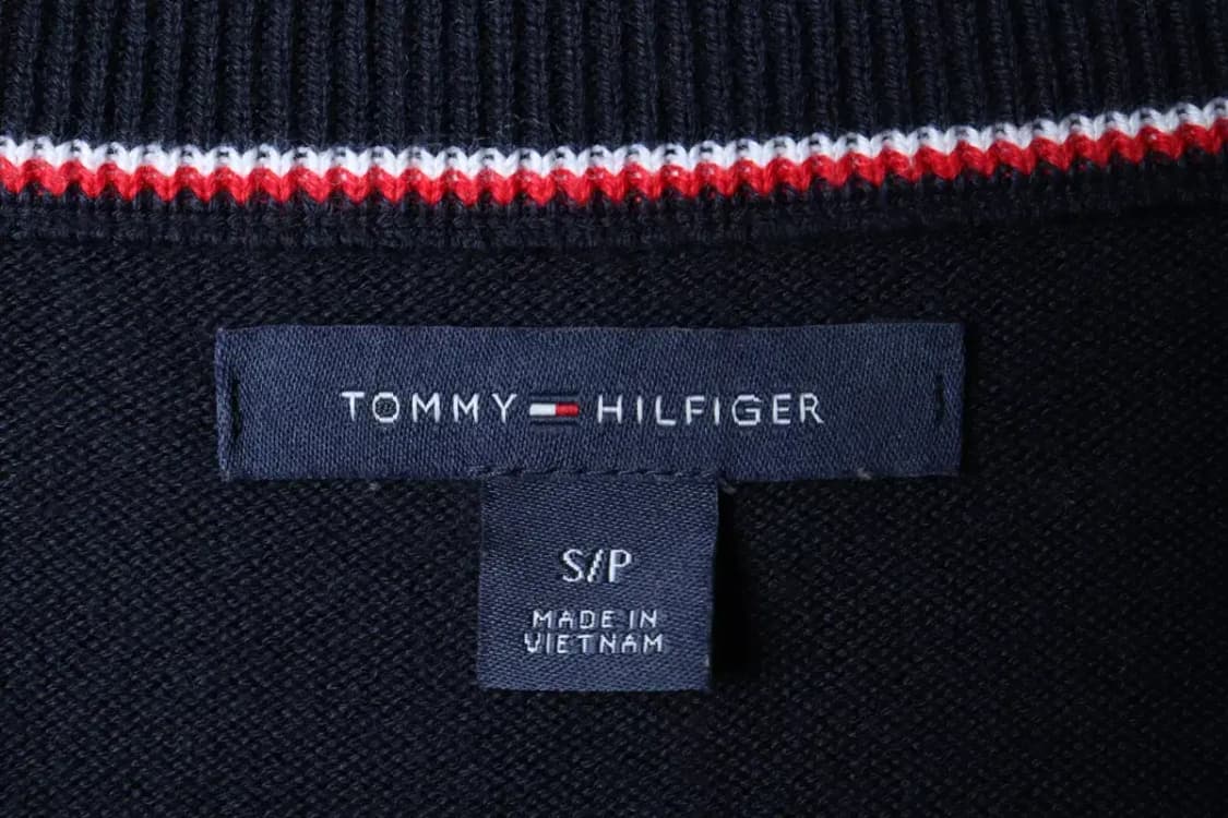 (S) 타미힐피거 니트 네이비 케이블 올드스쿨-16DA8 상품이미지7