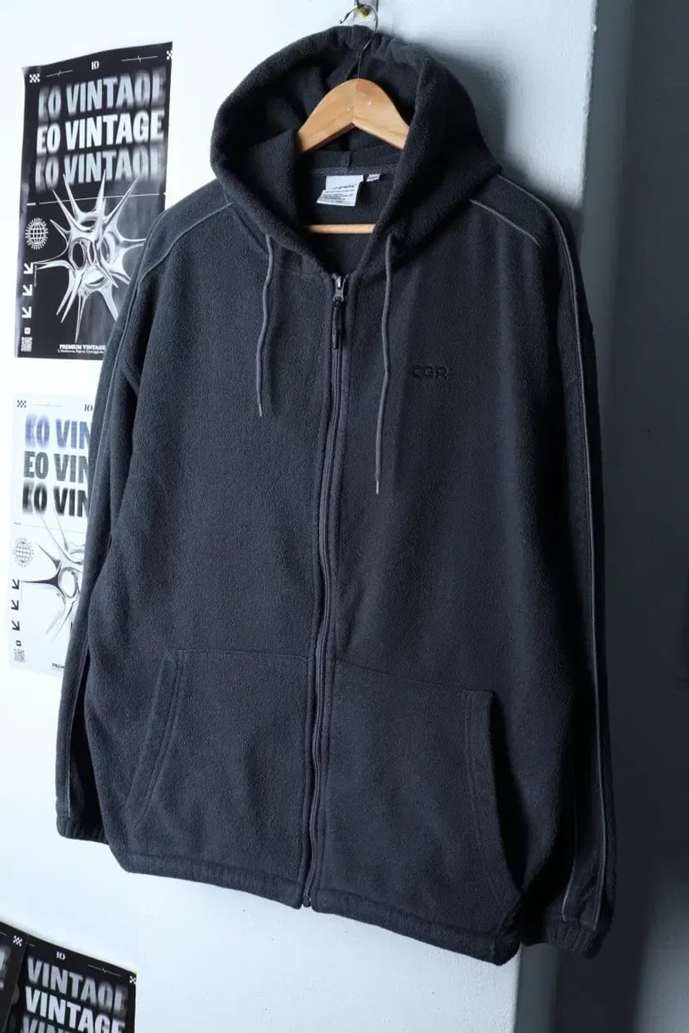 (L-XL) 코드그라피 집업 바람막이 점퍼자켓 뽀글이 쉐르파-16DA9 상품이미지1