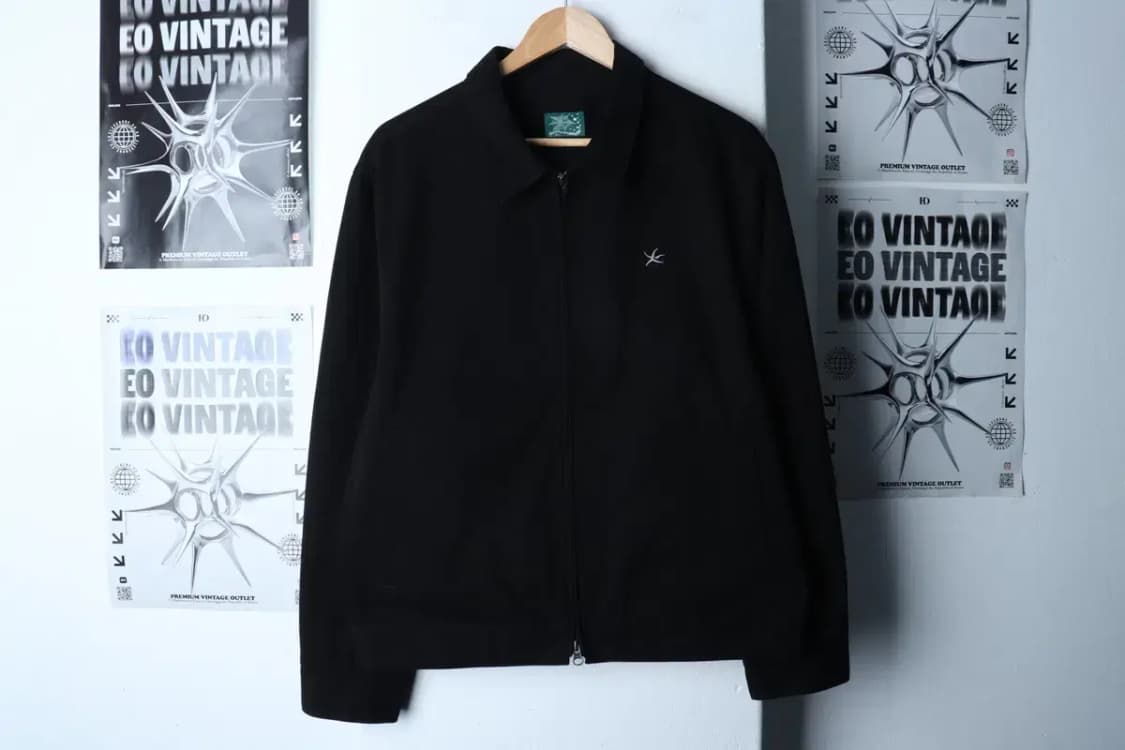 (M-L) 더콜디스모먼트 집업 바람막이 점퍼자켓 블루종 블랙-16DAB 상품이미지2