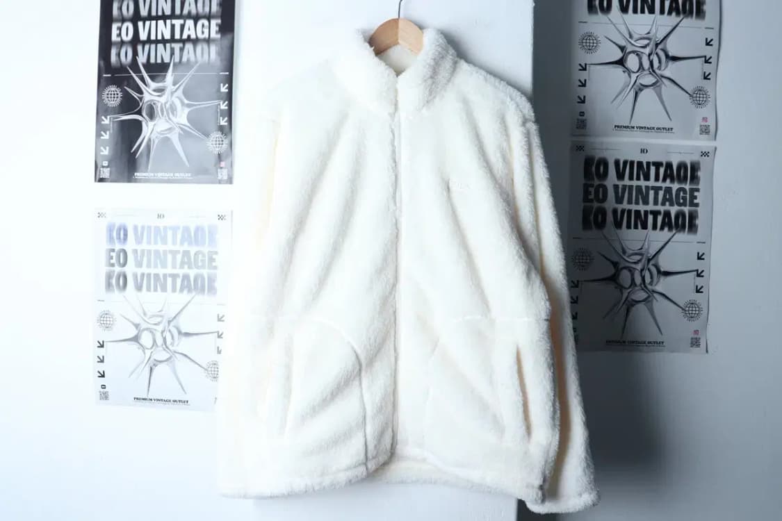 (L-XL) 휠라 집업 바람막이 점퍼자켓 후리스 플리스 부들-16E1C 상품이미지2