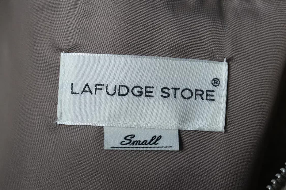 (S-M) 라퍼지스토어 집업 바람막이 점퍼자켓 블루종 오트밀-16E1D 상품이미지5