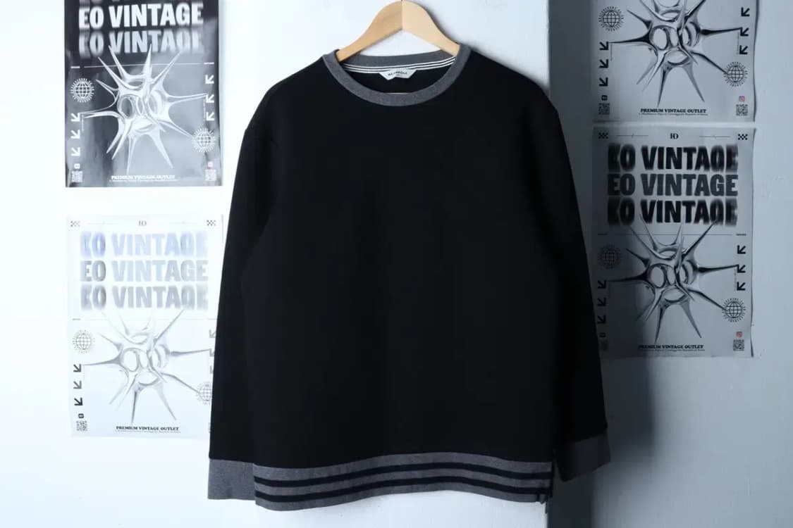 (L) 빈폴 맨투맨 티셔츠 작은사용감 빅로고 폴리-16E21 상품이미지2