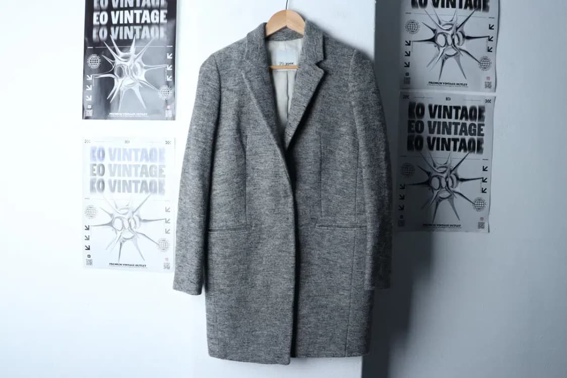 W(S-M) 주크 쥬크 코트자켓 싱글 그레이 울-16E26 상품이미지2