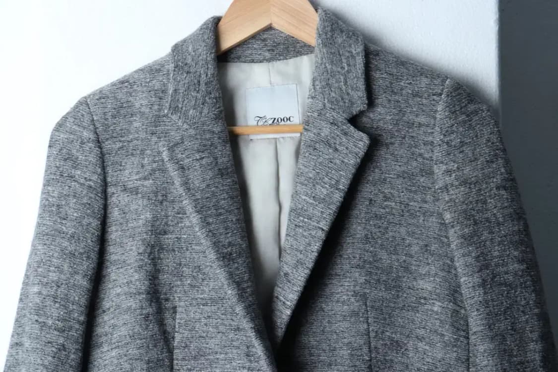 W(S-M) 주크 쥬크 코트자켓 싱글 그레이 울-16E26 상품이미지3