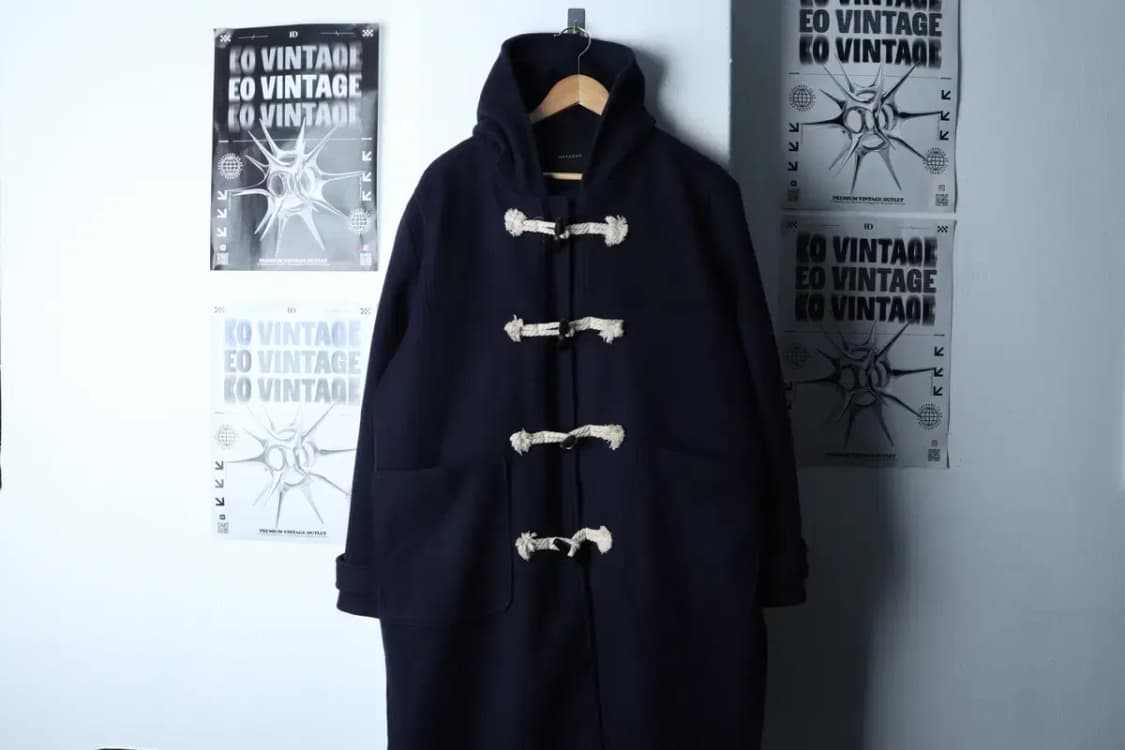 W(F) 메이썸 코트자켓 더플 떡볶이 네이비-16E27 상품이미지2