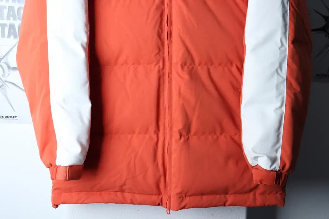 (S-L) 메인부스 패딩 점퍼자켓 오버핏 덕다운 오렌지 푸퍼-16E29 상품이미지4