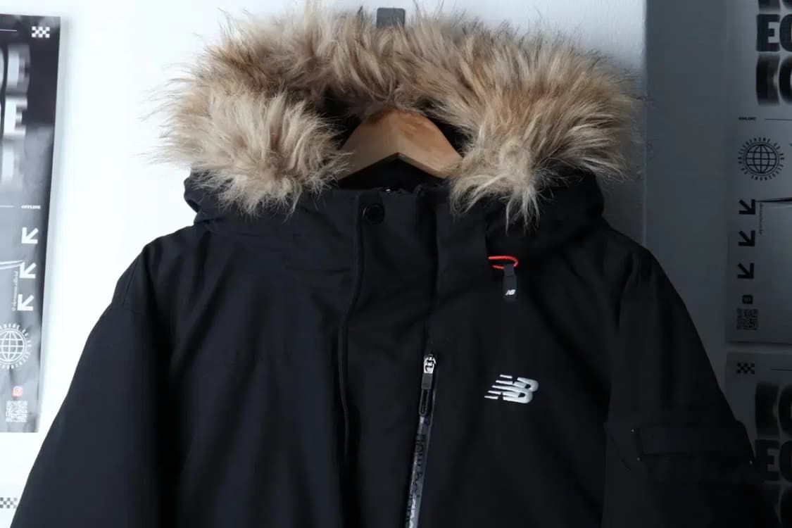 (M-L) 뉴발란스 패딩 점퍼자켓 Y2K 유행 숏 트렌드 퍼-16E2C 상품이미지3