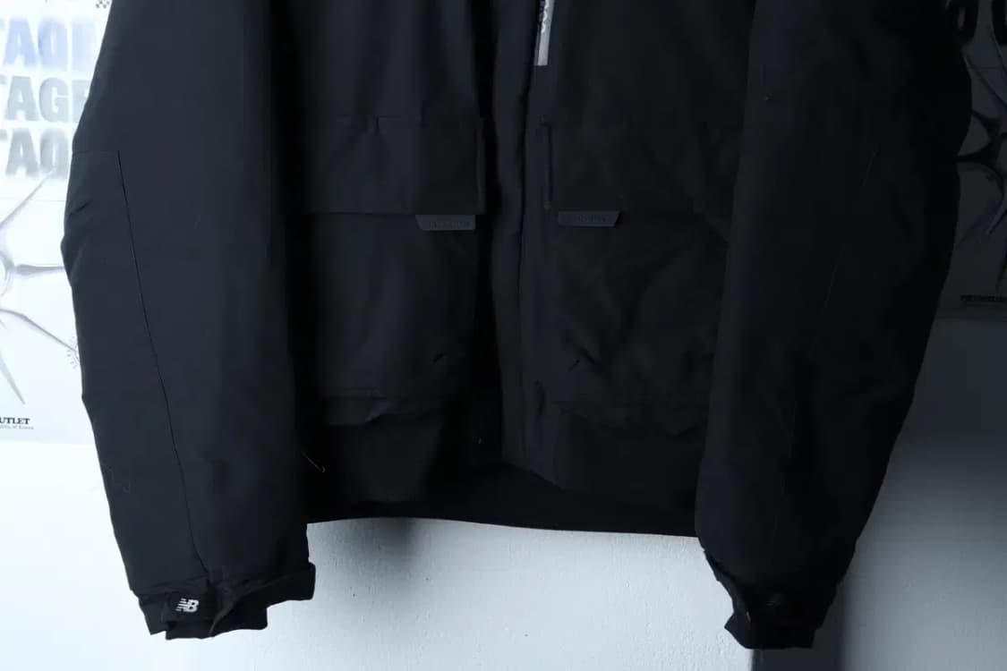 (M-L) 뉴발란스 패딩 점퍼자켓 Y2K 유행 숏 트렌드 퍼-16E2C 상품이미지4