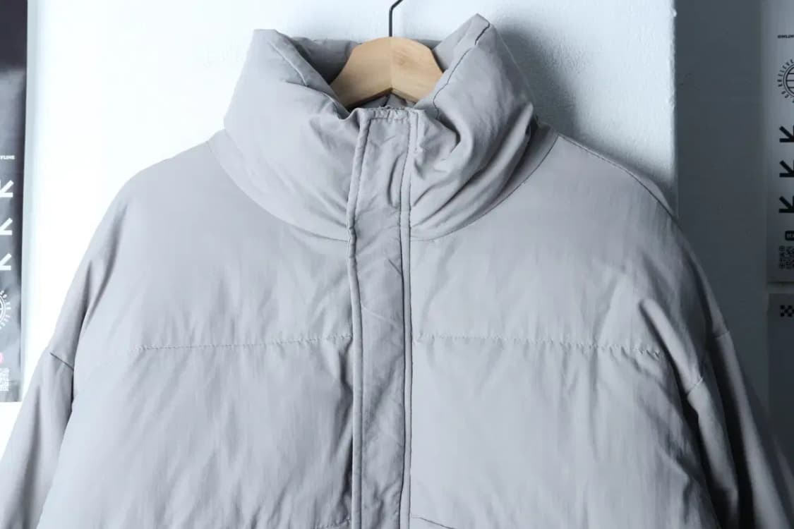 (M-XL) 코드그라피 패딩 점퍼자켓 덕다운 푸퍼 그레이-16E2D 상품이미지3