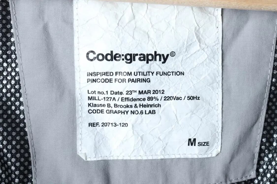 (M-XL) 코드그라피 패딩 점퍼자켓 덕다운 푸퍼 그레이-16E2D 상품이미지6