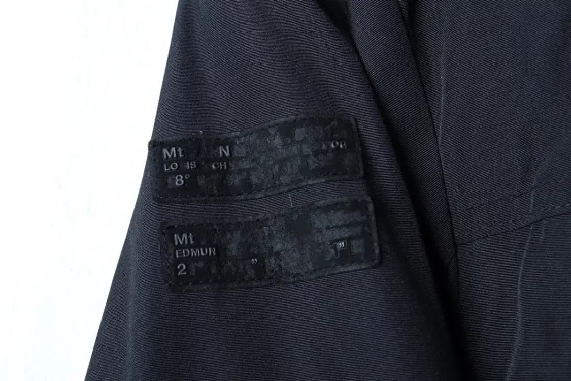 (M-L) 밀레 패딩 점퍼자켓 야상 덕다운 블랙 퍼-16E30 상품이미지6