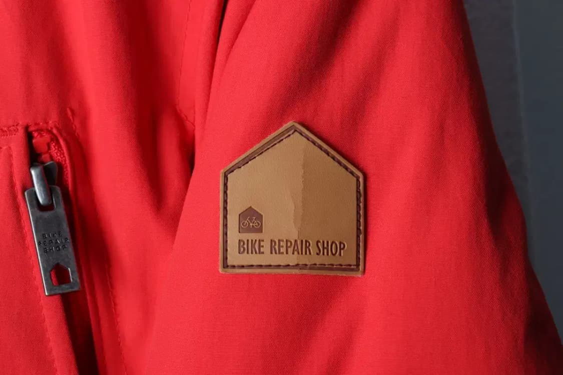 (S) 빈폴 패딩 점퍼자켓 덕다운 레드 올드스쿨-16E31 상품이미지6