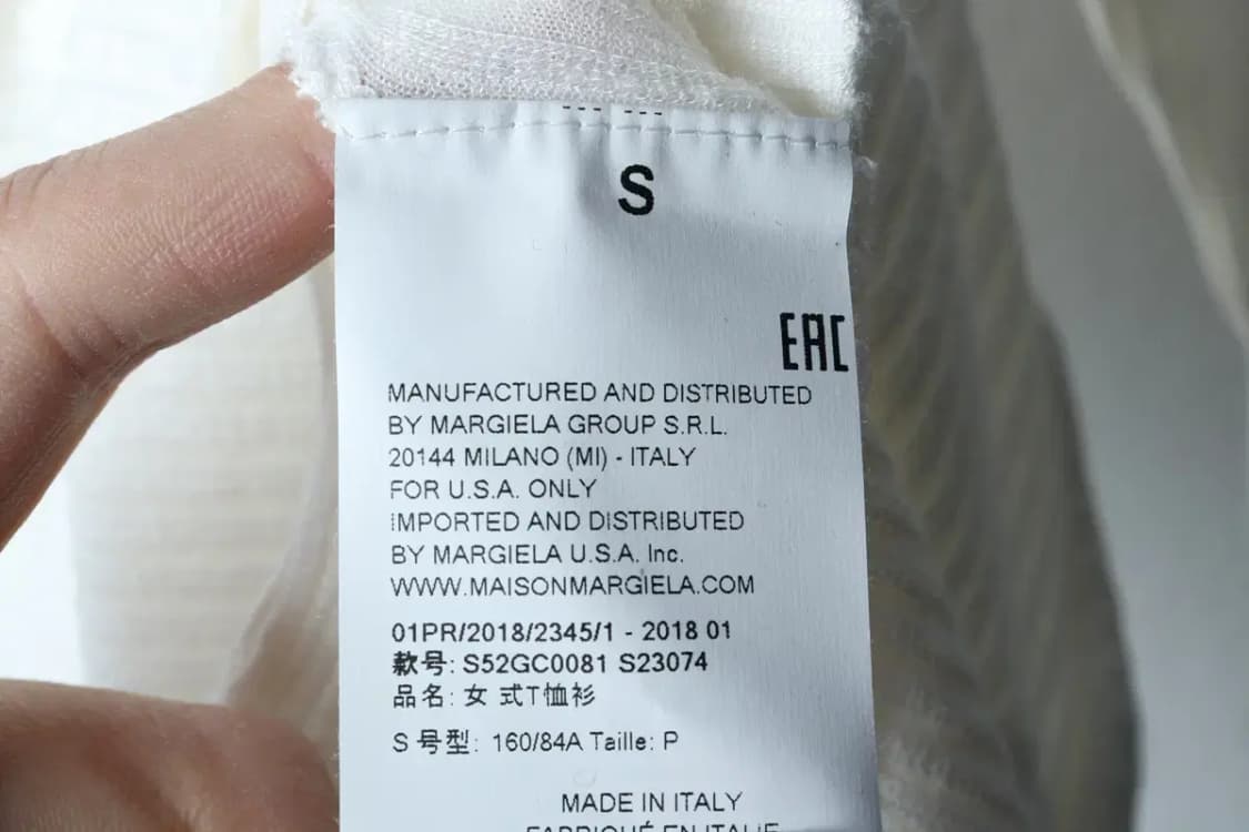 W(S) 메종 마르지엘라 니트 슬림 크롭 화이트 이태리-16E36 상품이미지6