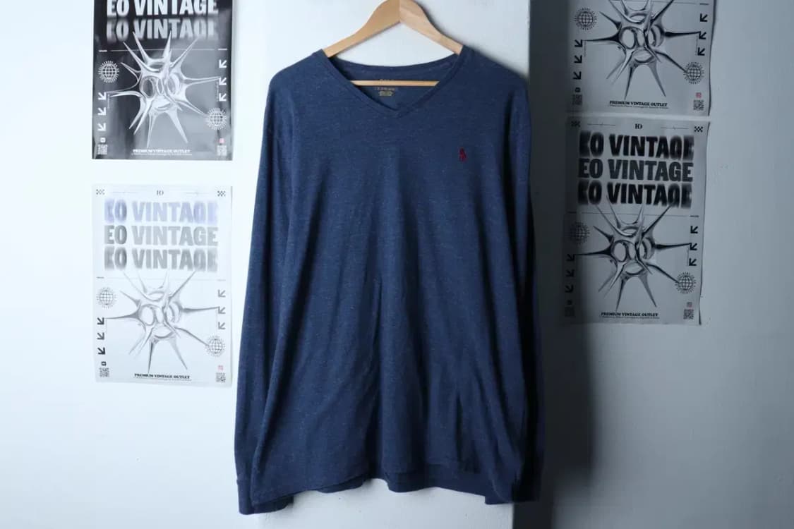 (XL-2XL) 폴로 랄프로렌 긴팔티셔츠 빅사이즈 브이넥-16E38 상품이미지2