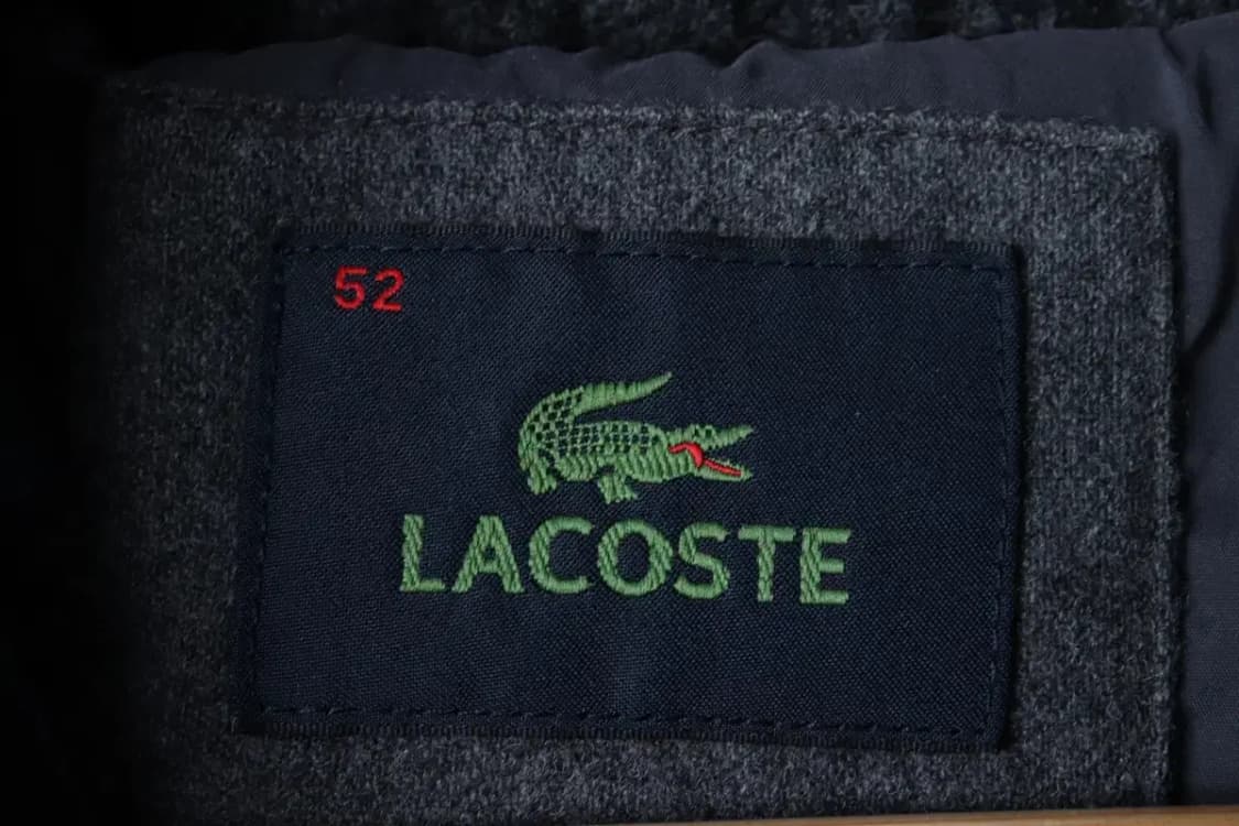 (XL) 라코스테 패딩 점퍼자켓 덕다운 그레이 울-16E3F 상품이미지6