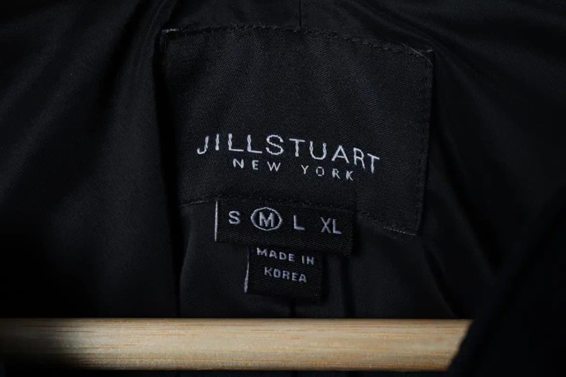 (M-L) 질스튜어트 패딩 점퍼자켓 구스다운 네이비 롱-16E40 상품이미지5