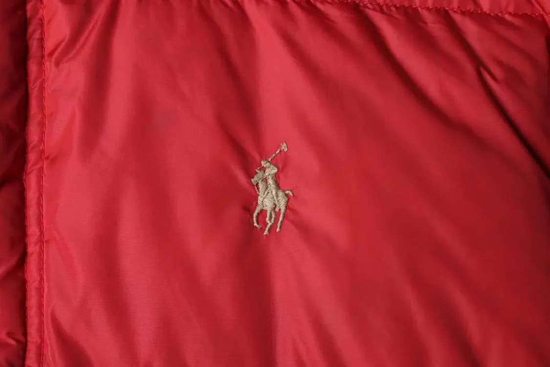 (M-L) 폴로 랄프로렌 패딩 점퍼자켓 구스다운 90년대-16E41 상품이미지5