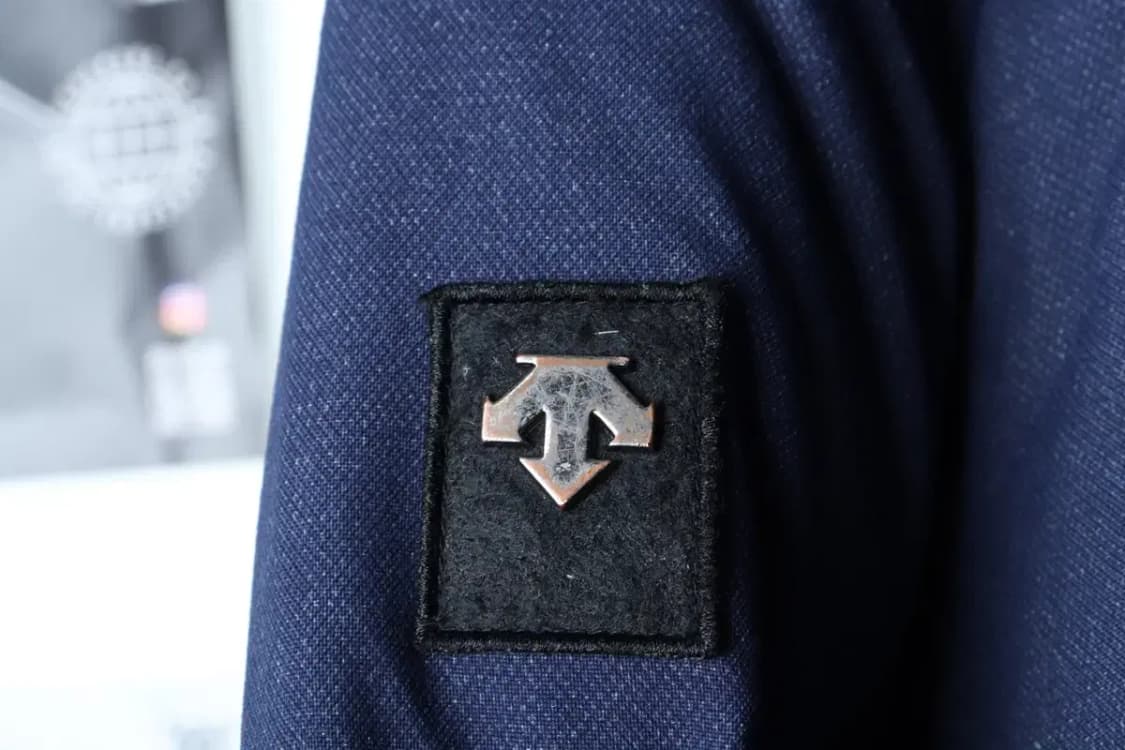 (L) 데상트 패딩 점퍼자켓 특수발열 대장급 네이비 푸퍼-16E43 상품이미지5