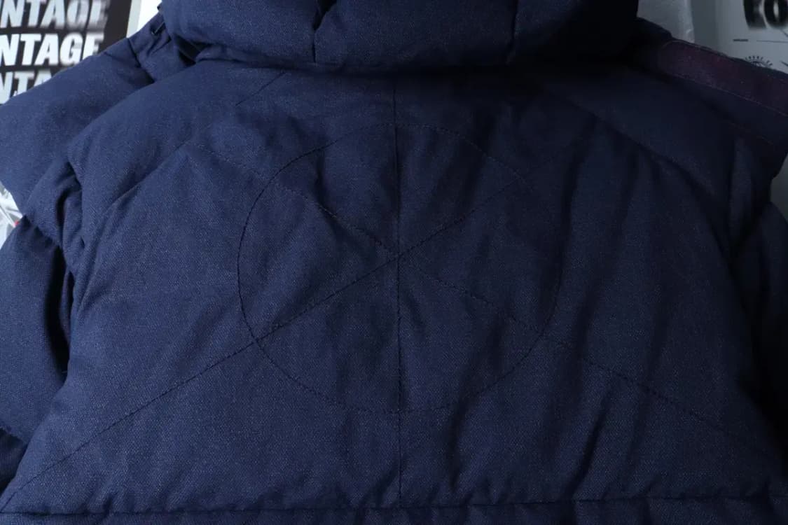 (L) 데상트 패딩 점퍼자켓 특수발열 대장급 네이비 푸퍼-16E43 상품이미지7