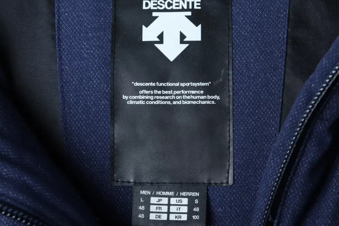 (L) 데상트 패딩 점퍼자켓 특수발열 대장급 네이비 푸퍼-16E43 상품이미지8