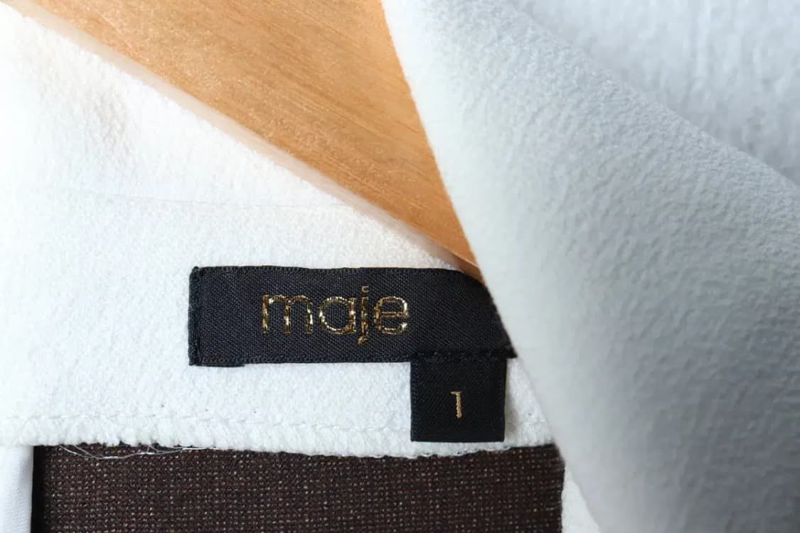 W(M) 마쥬 드레스 원피스 카라 브라운 브로치-16E47 상품이미지7