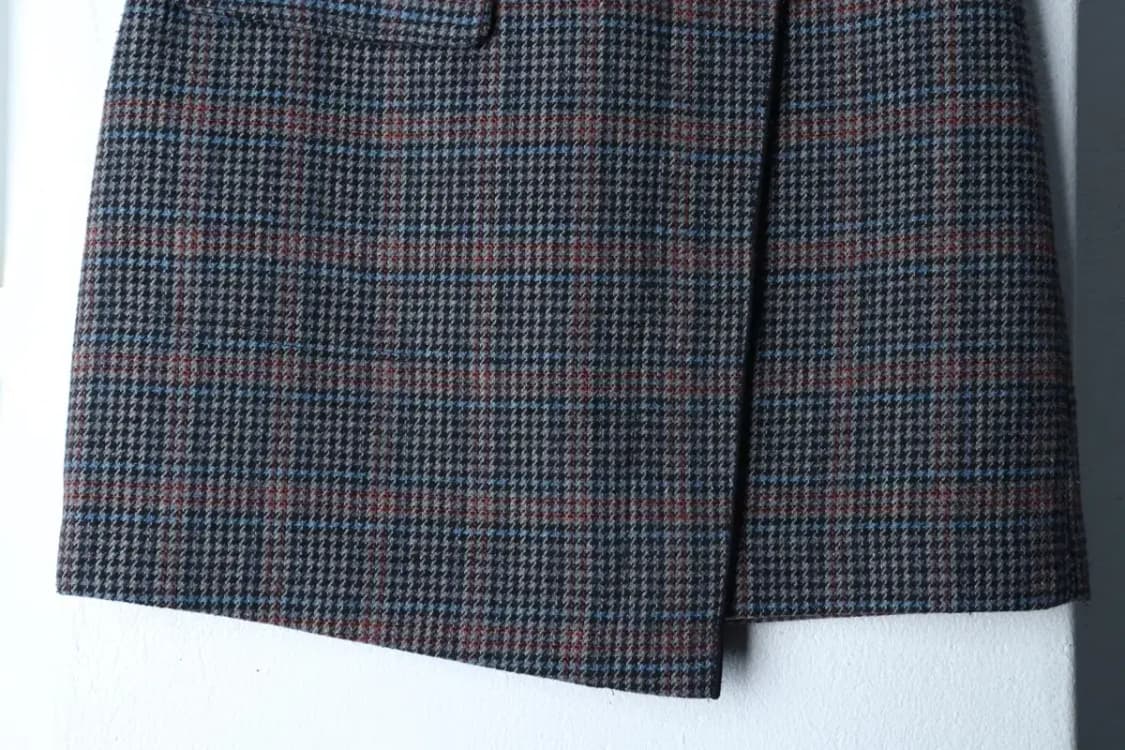 W(S) 로엠 스커트 치마 A라인 트위드 컬러믹스-23CC 상품이미지4