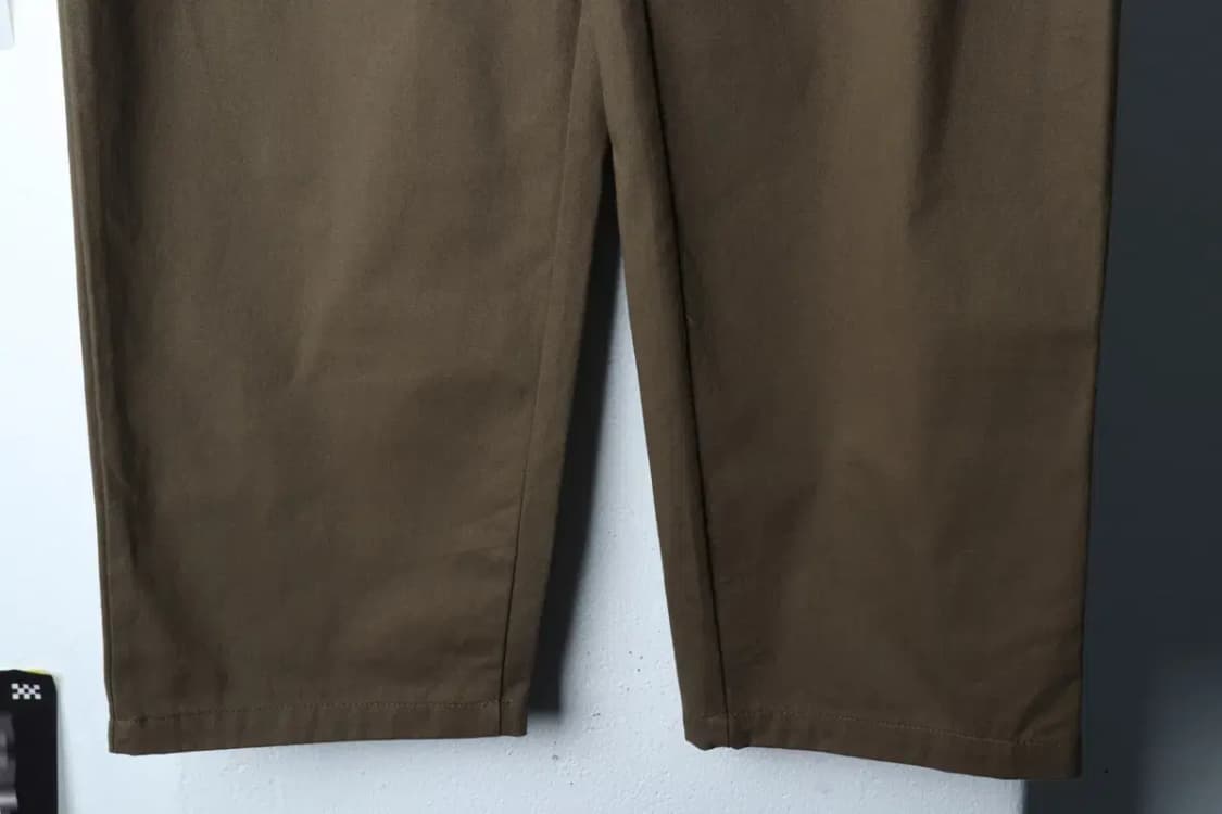 (XL) 필루미네이트 트레이닝복 바지 밴딩 카키 면-23CE 상품이미지4