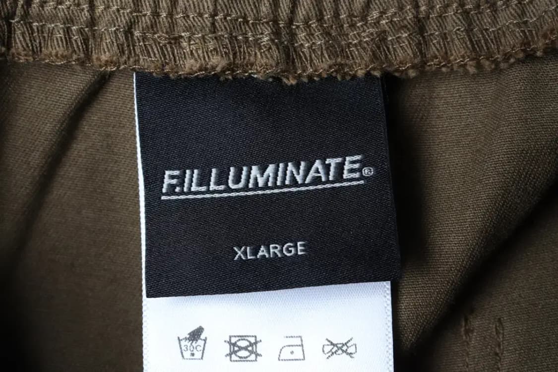 (XL) 필루미네이트 트레이닝복 바지 밴딩 카키 면-23CE 상품이미지7