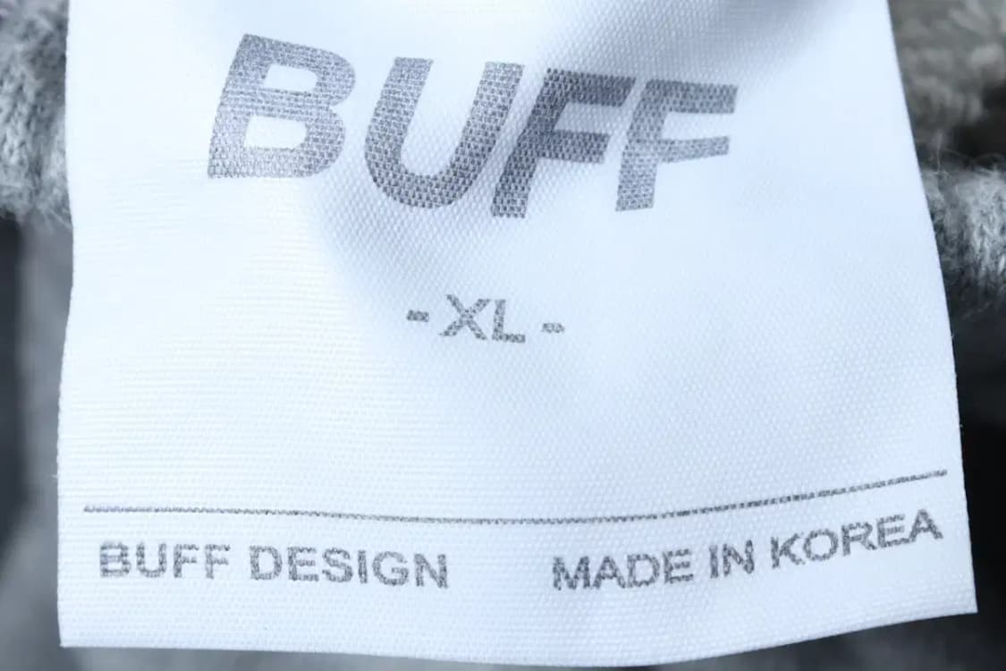 (XL) 버프 트레이닝복 바지 와이드핏 그레이 올드스쿨-23CF 상품이미지6