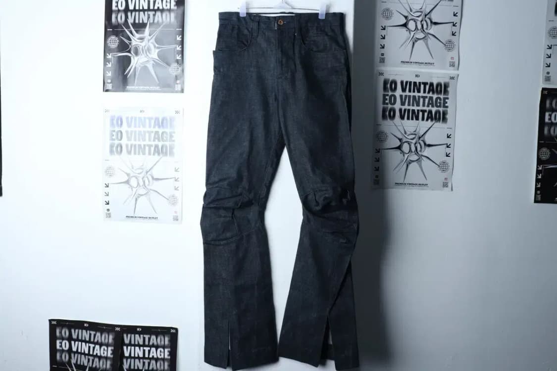 (M-L) 코자브로 청바지 데님 부츠컷 인디고 아메카지 희귀-23D3 상품이미지2