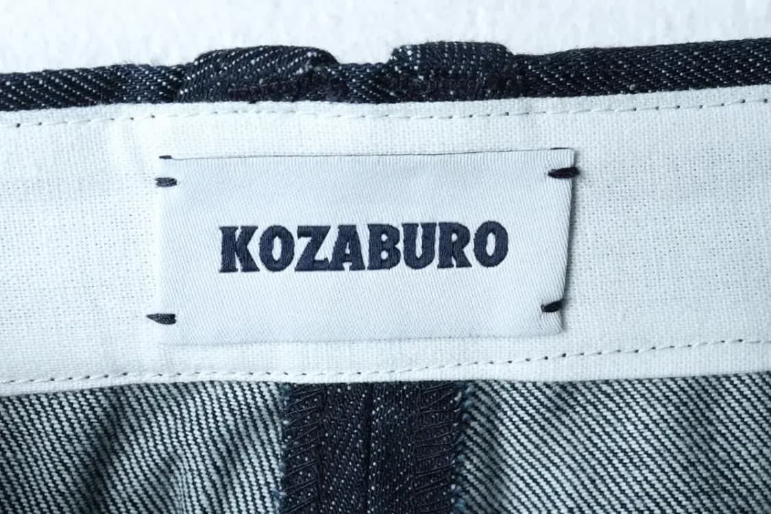 (M-L) 코자브로 청바지 데님 부츠컷 인디고 아메카지 희귀-23D3 상품이미지6