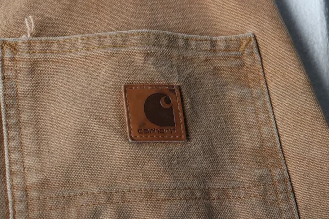 (M-L) 칼하트 면바지 팬츠 90년대 카펜터 브라운 카멜-23D5 상품이미지7