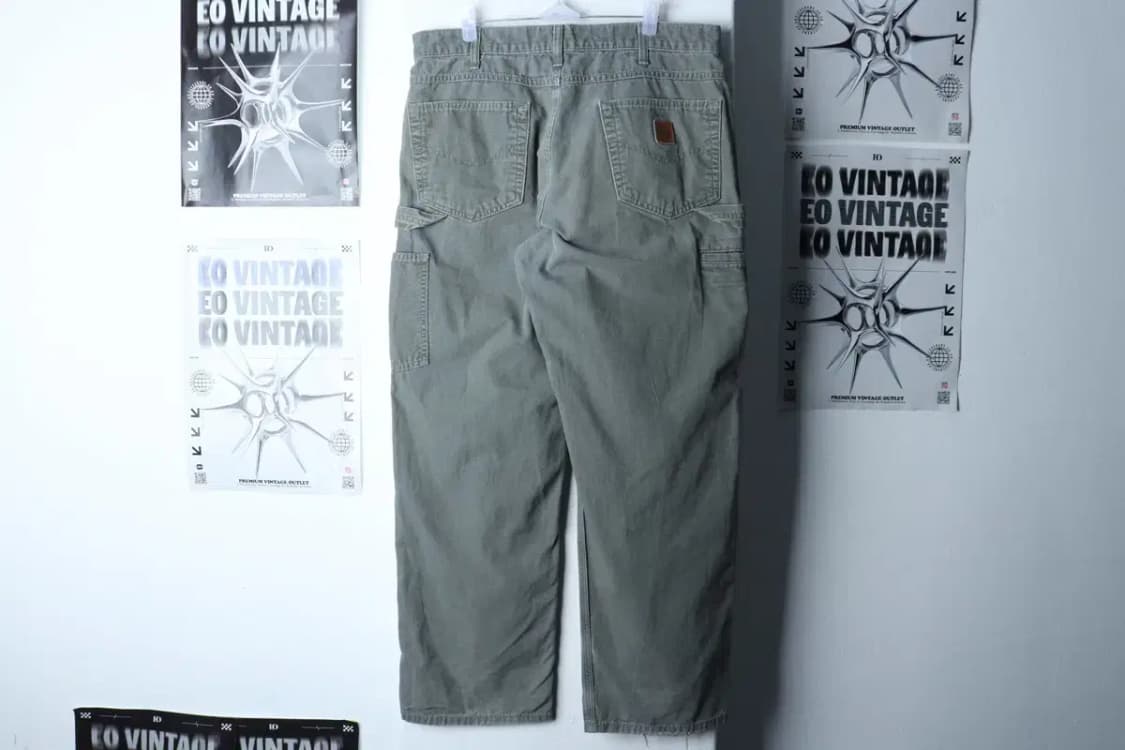 (XL-2XL) 칼하트 면바지 팬츠 90년대 카펜터 그레이-23D6 상품이미지6