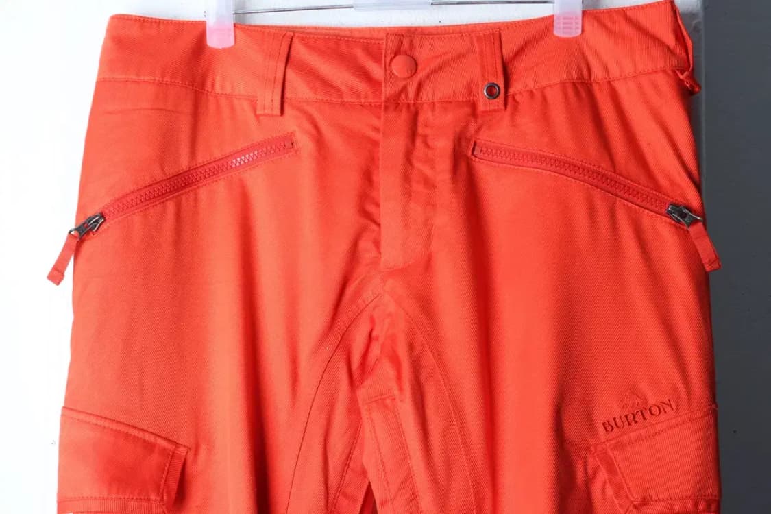 W(M) 버튼 트레이닝복 바지 스키복 보드복 레드 올드스쿨-23DB 상품이미지3